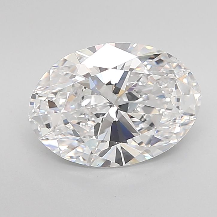 3.01 Carat D-IF Oval Lab Diamond