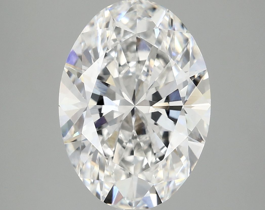 3.85 Carat E-VVS2 Oval Lab Diamond