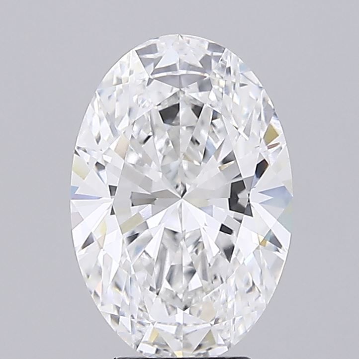 5.10 Carat D-VVS2 Oval Lab Diamond