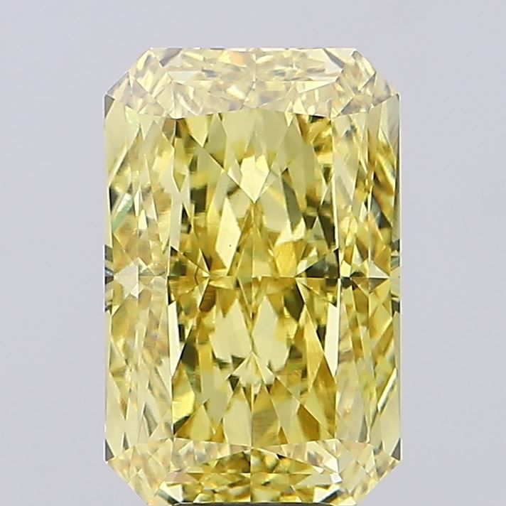 10.17 Carat Radiant Cut Fancy Yellow