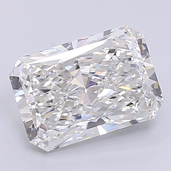 4.09 Carat F-IF Radiant Lab Diamond