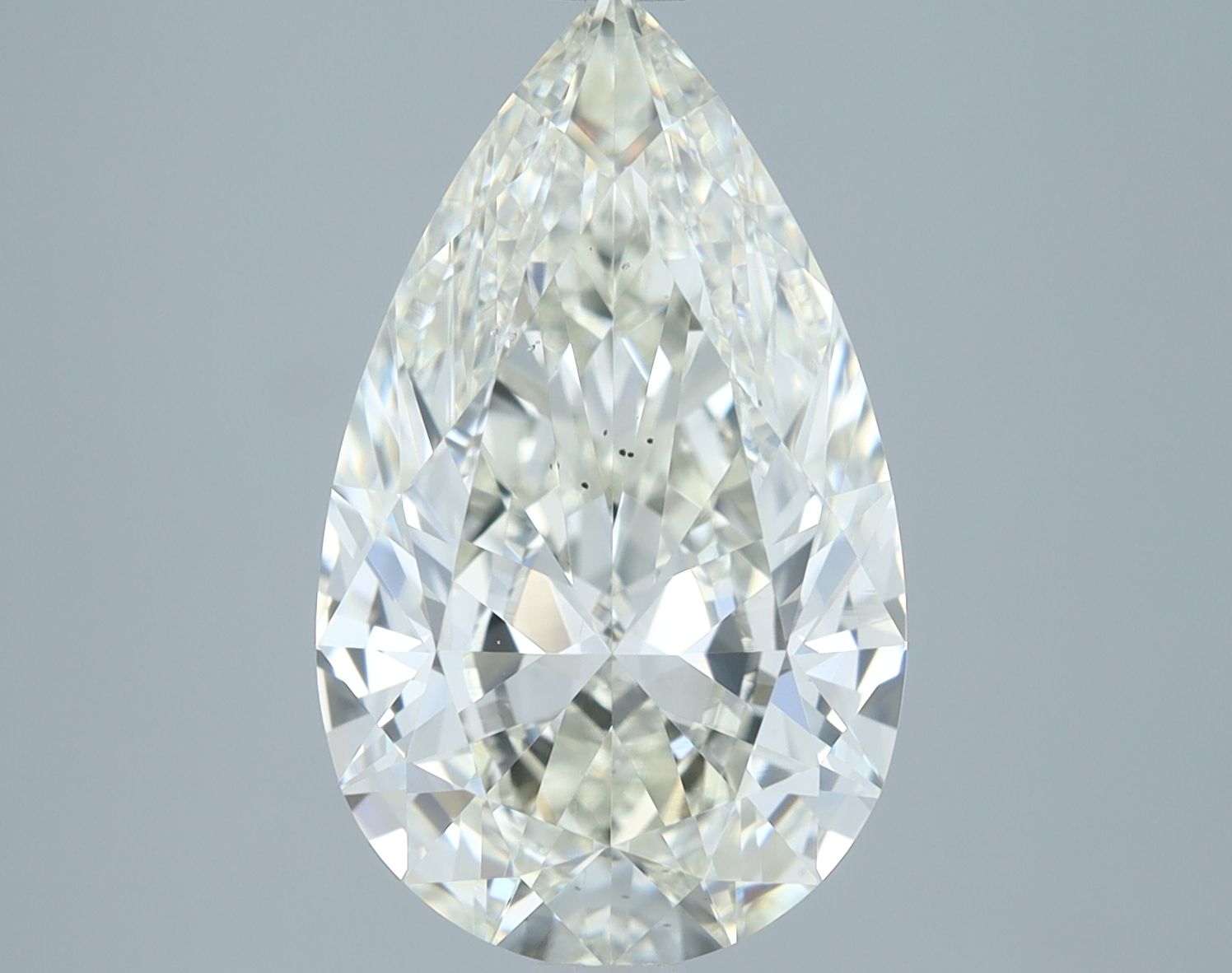 3.21 Carat H-VS2 Pear Cut Diamond