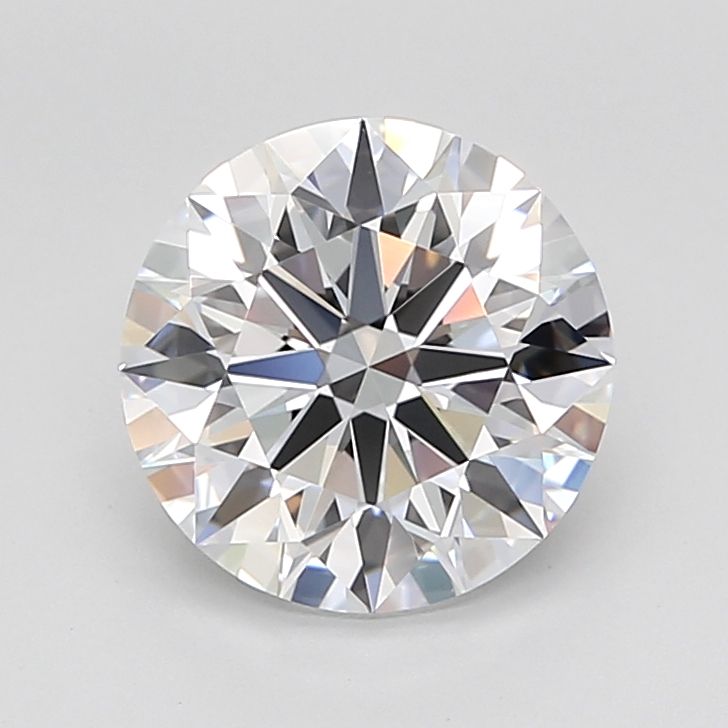 3.06 Carat D-IF Round Lab Diamond