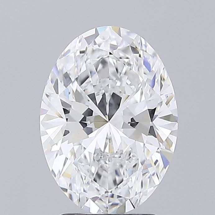 3.00 Carat F-VVS2 Oval Lab Diamond