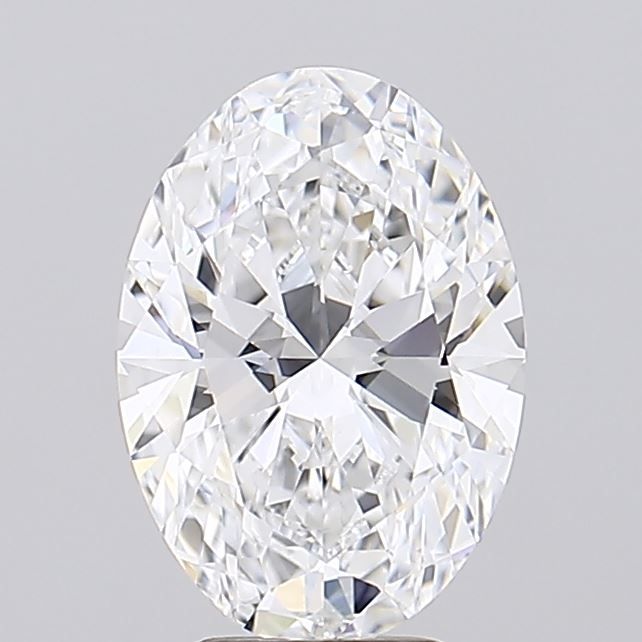 2.86 Carat D-IF Oval Lab Diamond