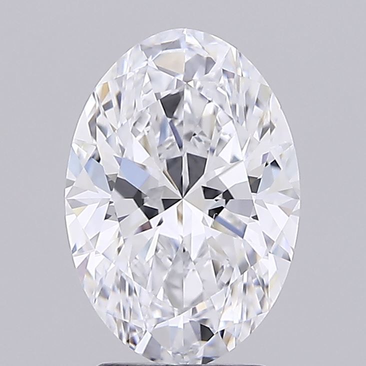 3.06 Carat D-IF Oval Lab Diamond