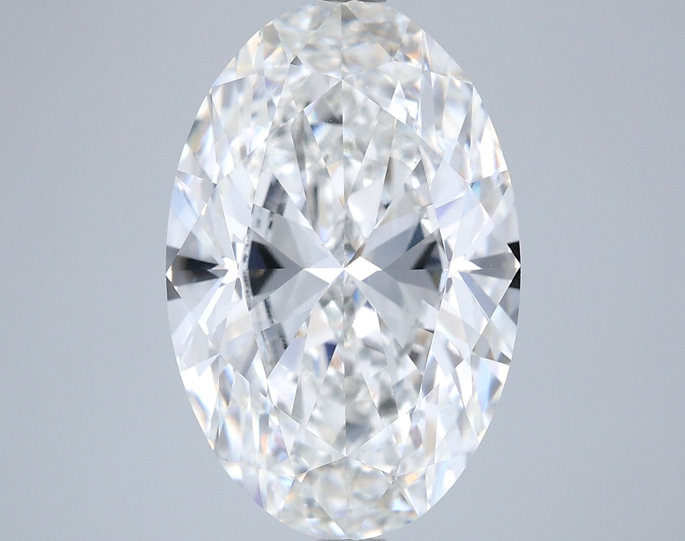 7.00 Carat F-VS1 Oval Lab Diamond