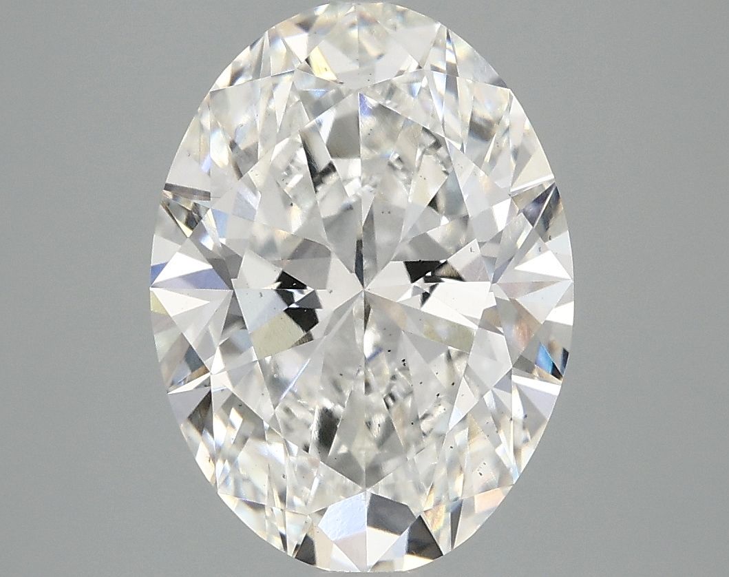 4.05 Carat F-SI1 Oval Lab Diamond