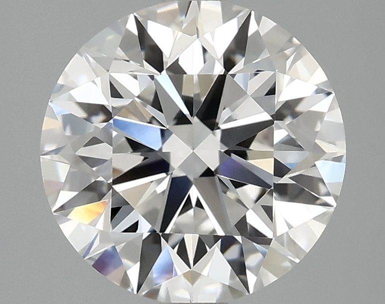 2.98 Carat D-VVS2 Round Lab Diamond
