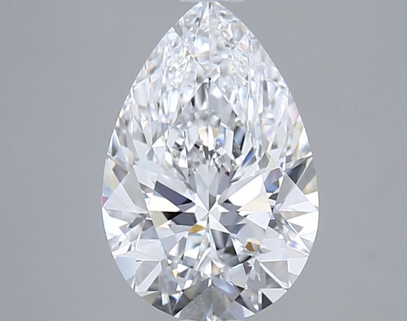 2.03 Carat D-VVS2 Pear Lab Diamond