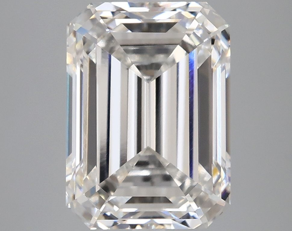 5.02 Carat F-VVS2 Emerald Lab Diamond