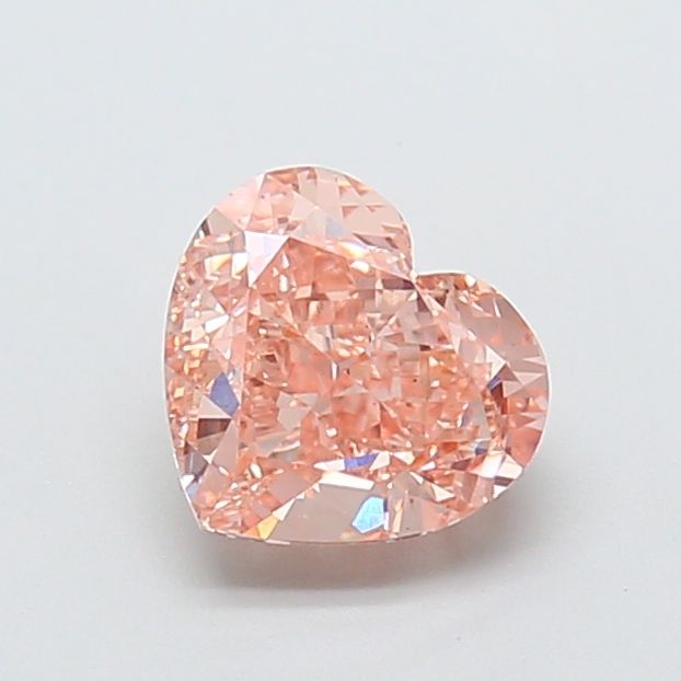 2.03 Carat Heart Cut Fancy Pink