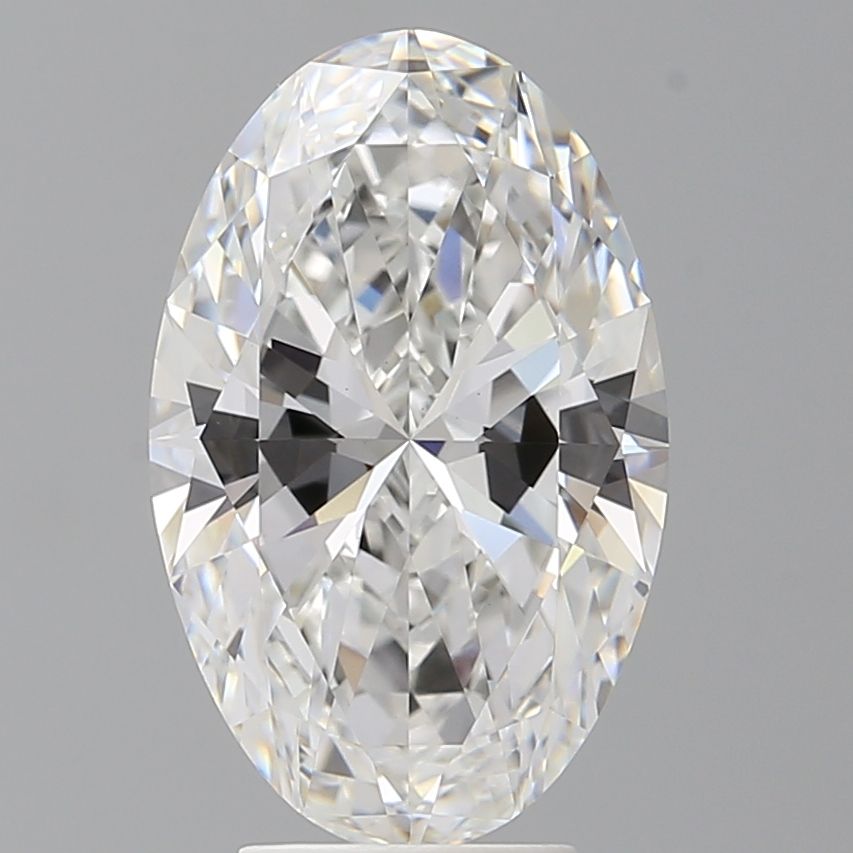 4.53 Carat E-VVS2 Oval Lab Diamond