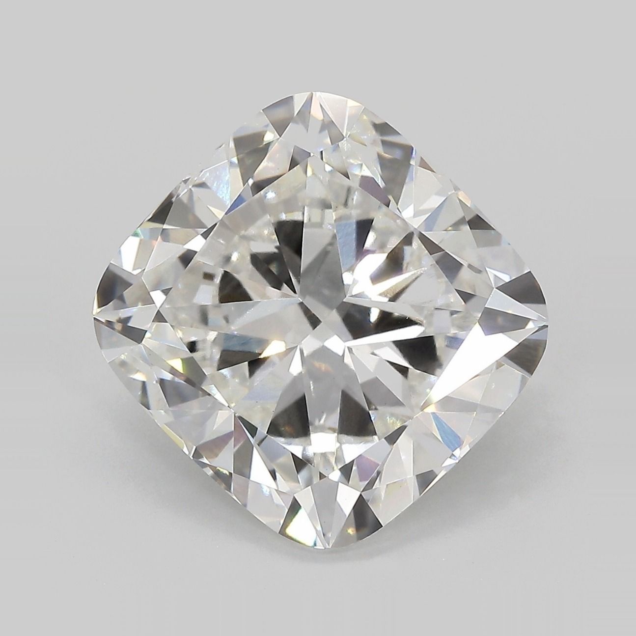 10.41 Carat F-VVS2 Cushion Lab Diamond