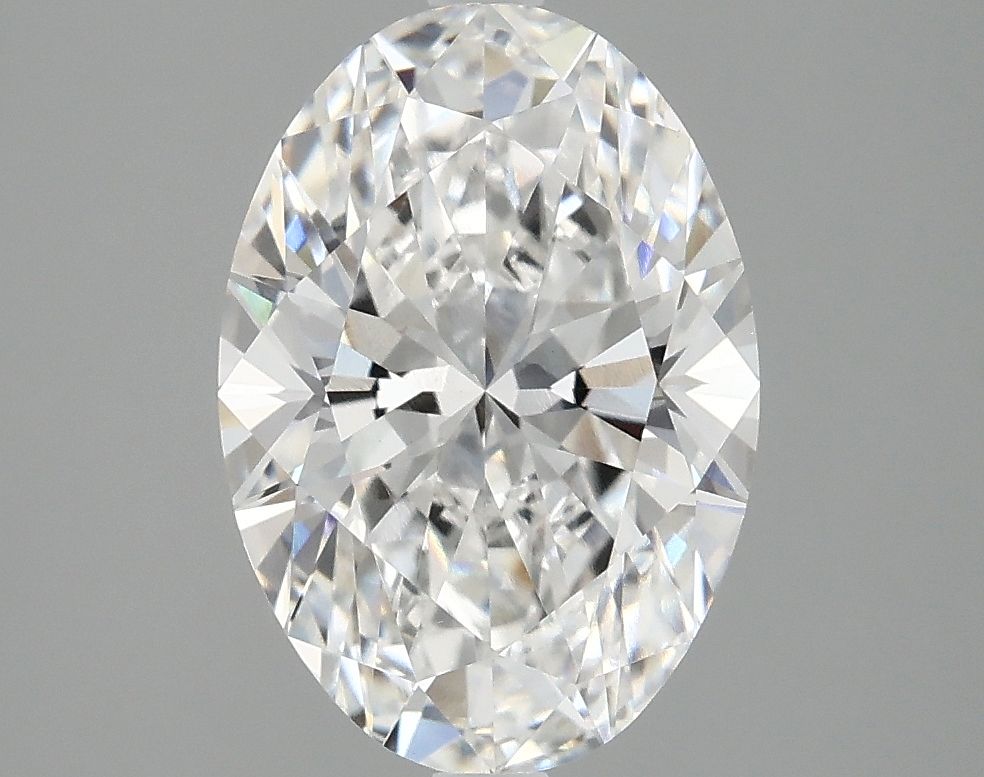 2.94 Carat E-VVS2 Oval Lab Diamond