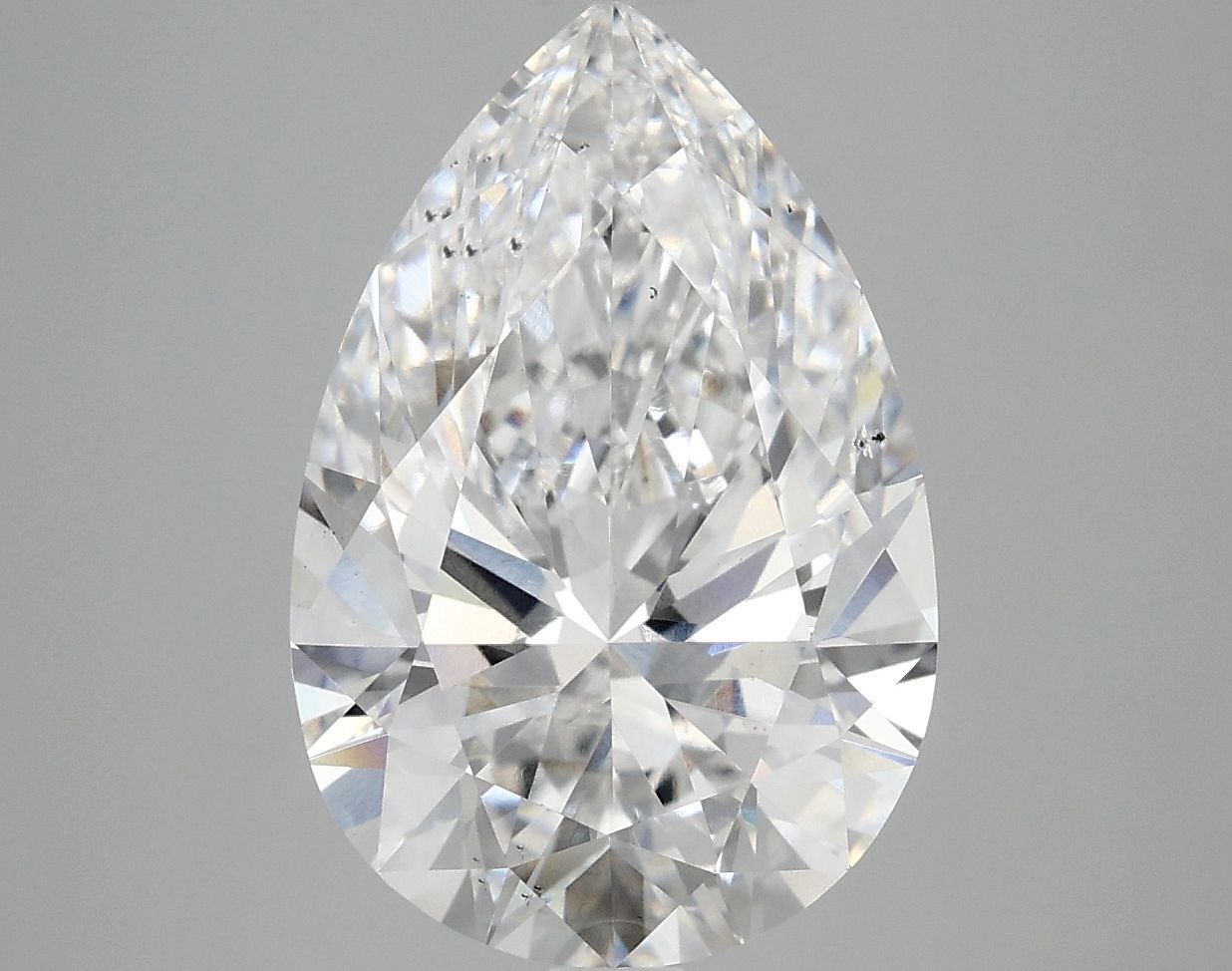 4.85 Carat D-SI1 Pear Lab Diamond