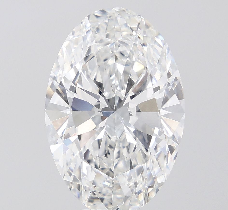 5.03 Carat F-VVS2 Oval Lab Diamond