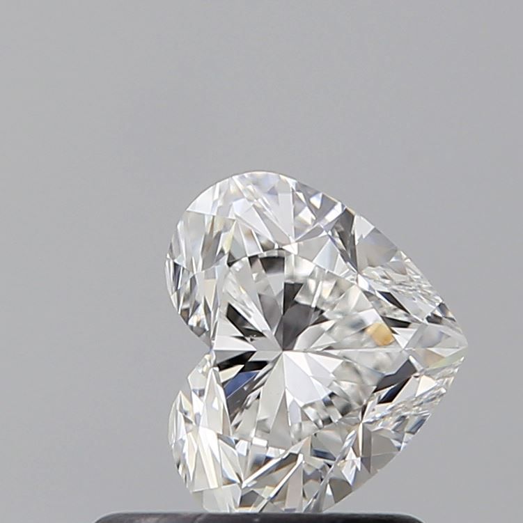 0.70 Carat F-VS2 Heart Cut Diamond