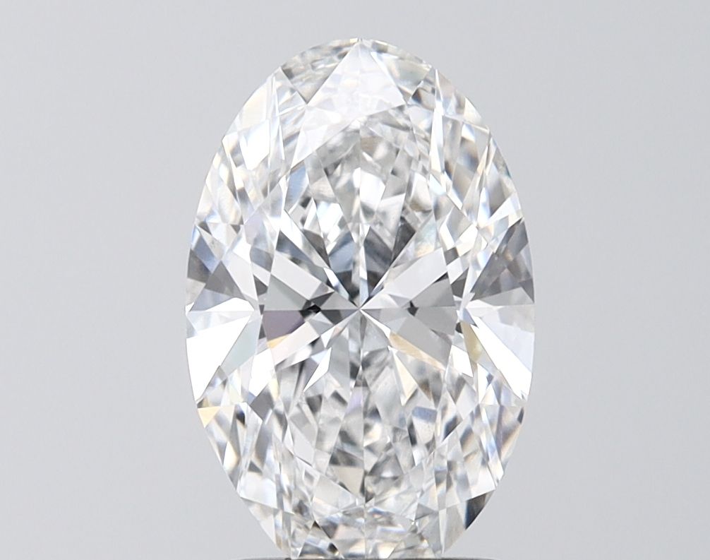 2.24 Carat F-VVS2 Oval Lab Diamond