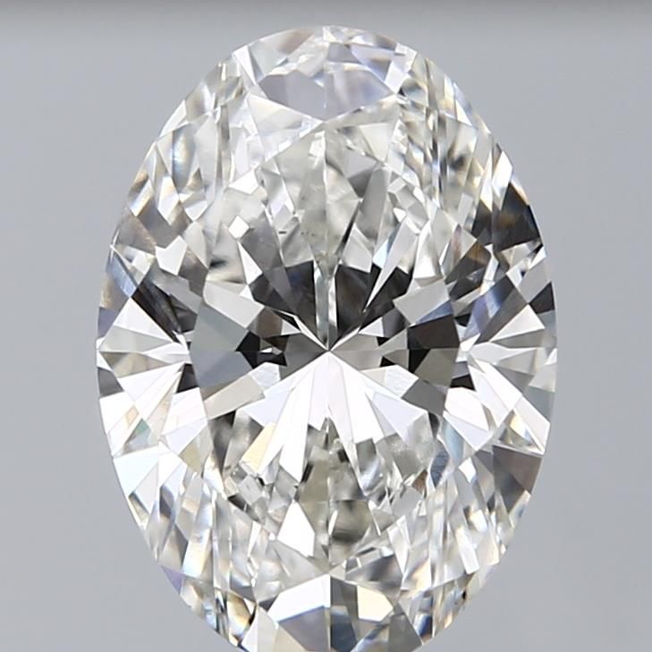 4.14 Carat H-VS1 Oval Lab Diamond