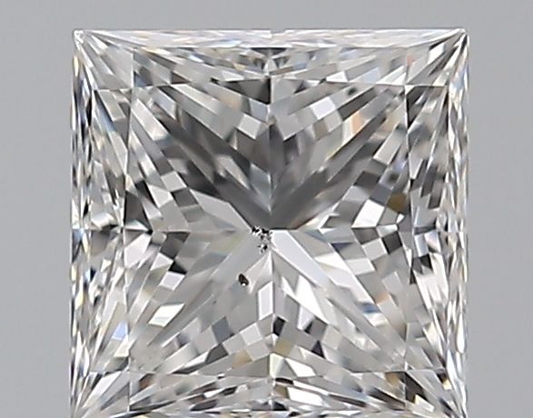 0.7 Carat E-SI1 Princess Cut Diamond