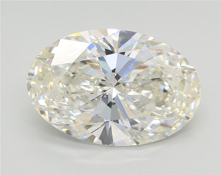 4.03 Carat H-VVS2 Oval Lab Diamond