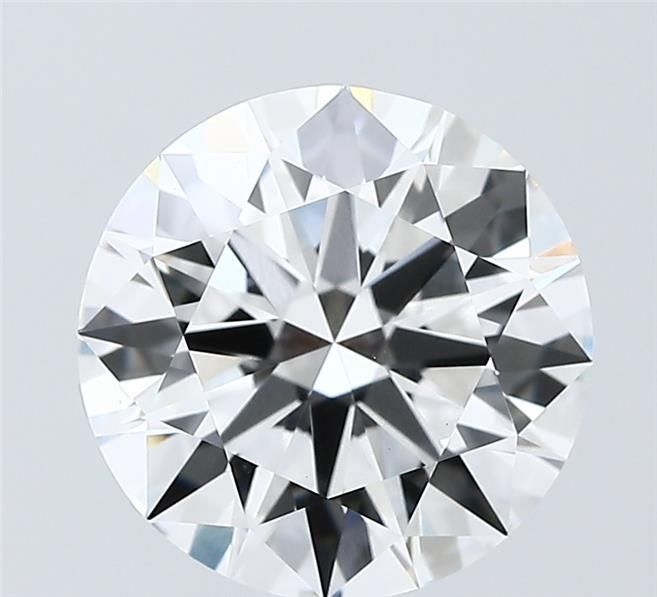 4.02 Carat F-VS1 Round Lab Diamond