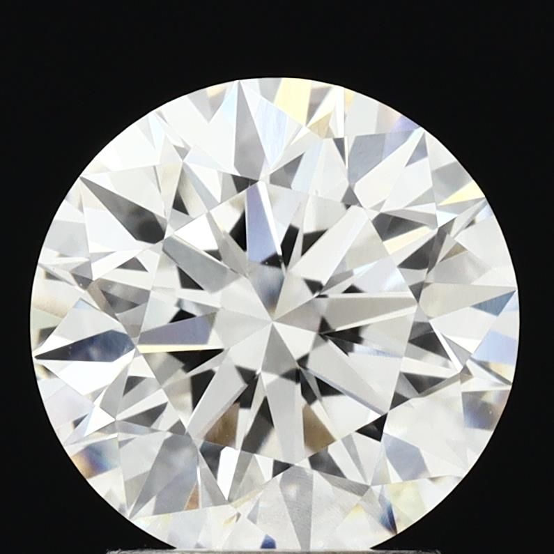 2.52 Carat F-VVS2 Round Lab Diamond