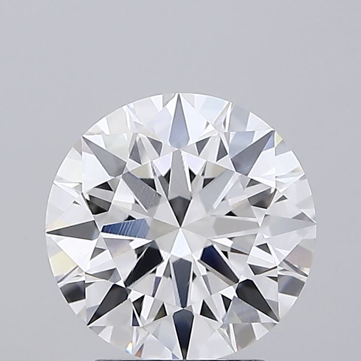 2.71 Carat G-VVS2 Round Lab Diamond