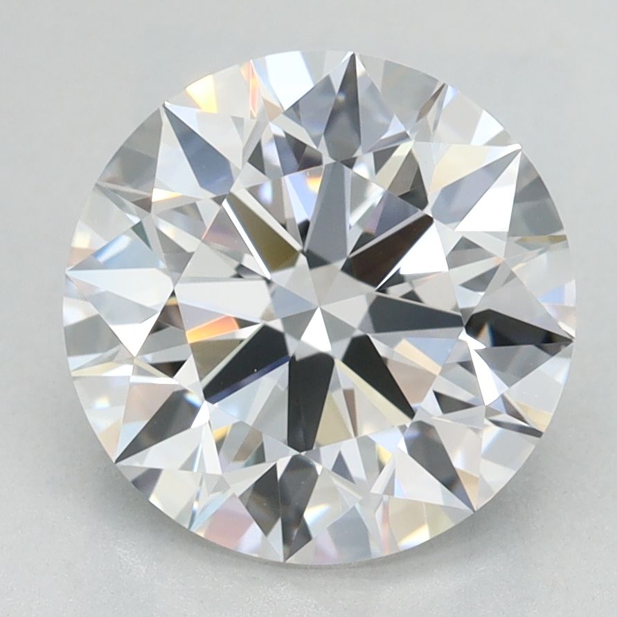 2.59 Carat D-IF Round Lab Diamond