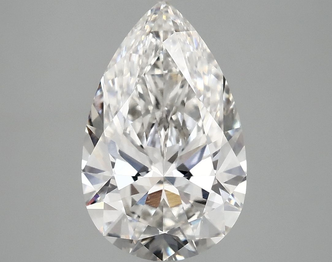 2.97 Carat G-VVS2 Pear Lab Diamond
