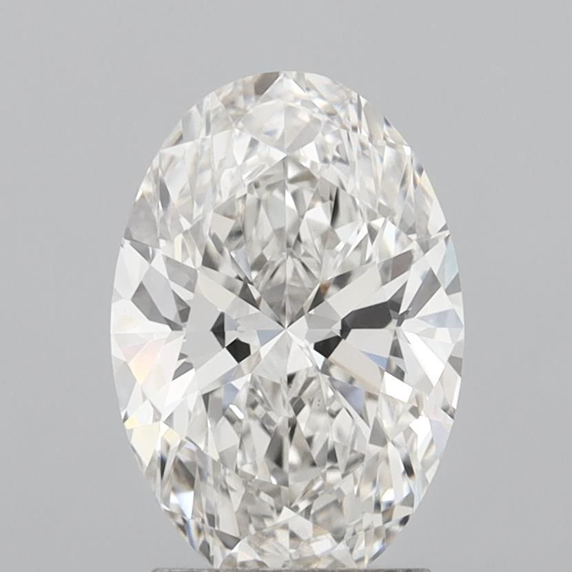 2.58 Carat G-VVS2 Oval Lab Diamond