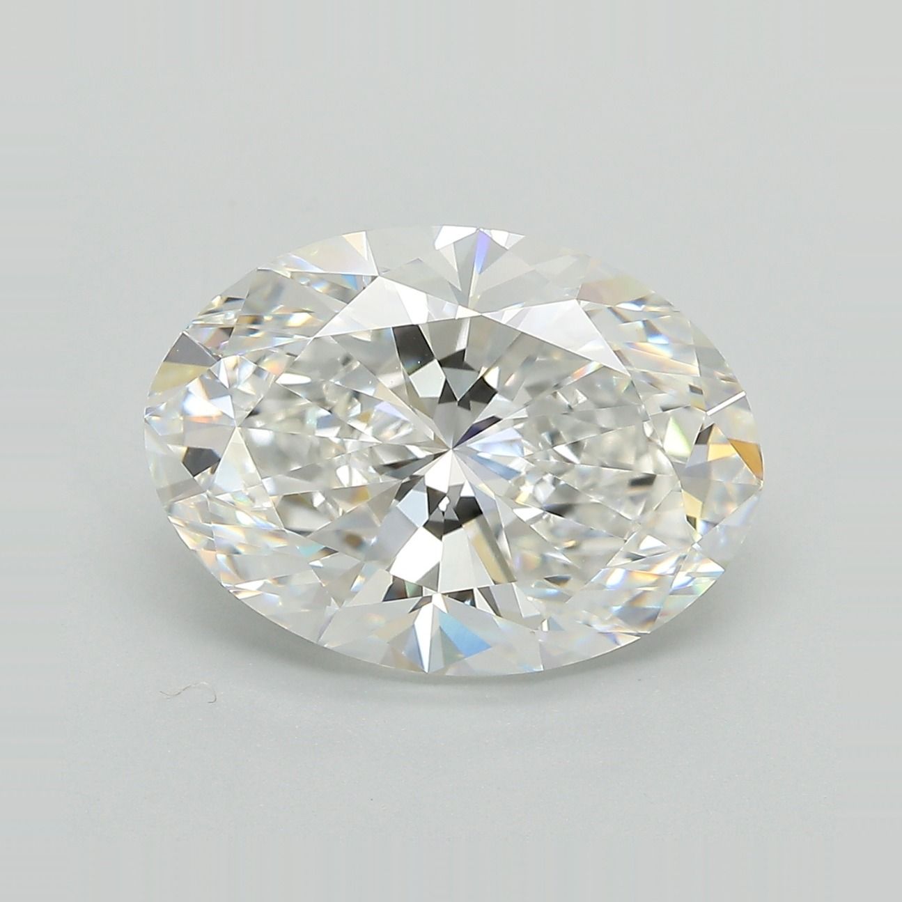 6.6 Carat E-VVS2 Oval Lab Diamond