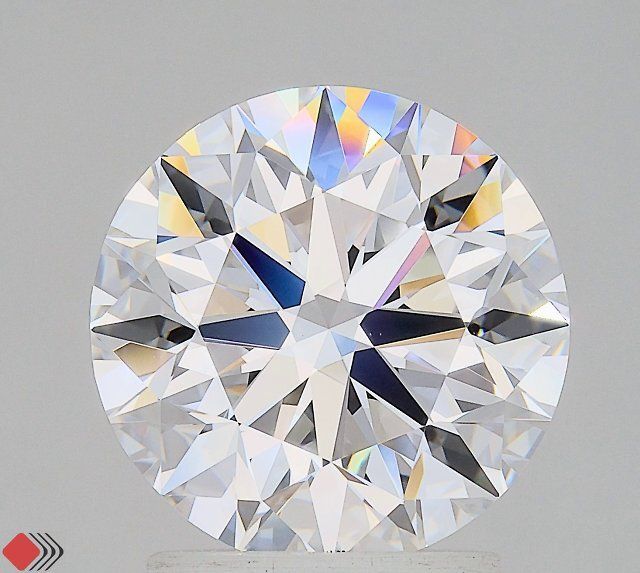 2.52 Carat D-VVS2 Round Lab Diamond