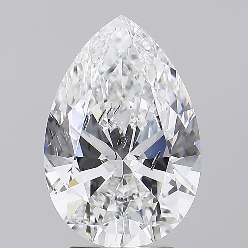 3.02 Carat E-SI1 Pear Lab Diamond