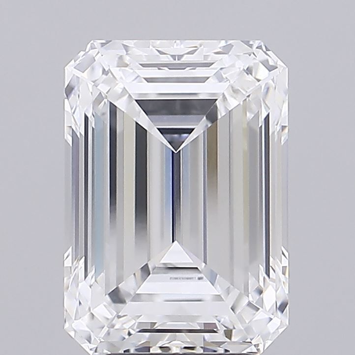 5.08 Carat D-VVS1 Emerald Lab Diamond