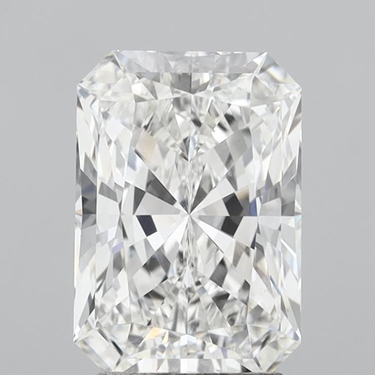 3.09 Carat F-VVS2 Radiant Lab Diamond