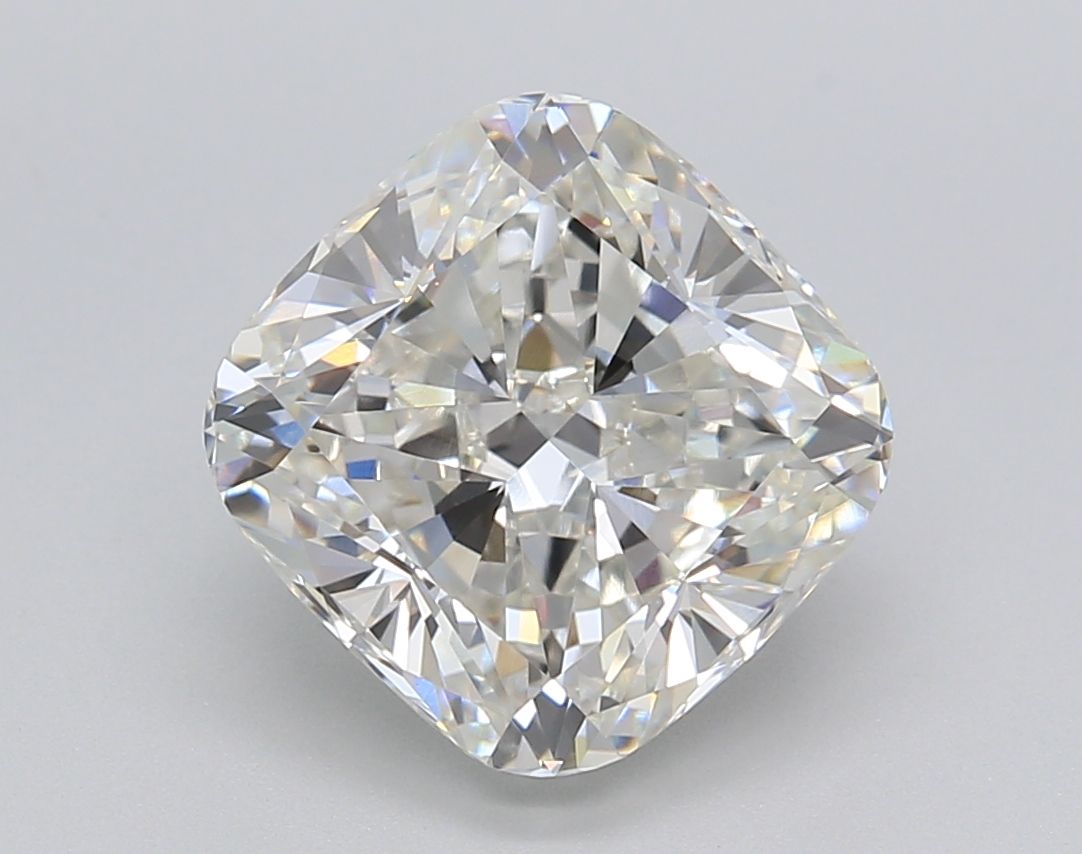 4.02 Carat F-VVS2 Cushion Lab Diamond