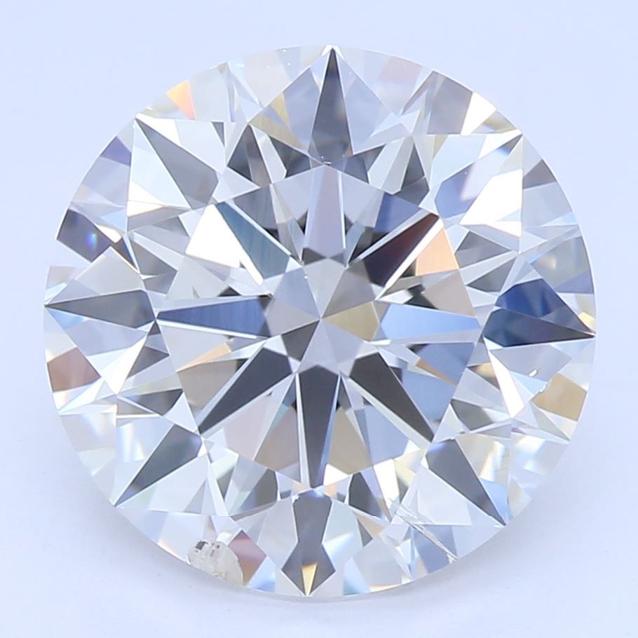 2.75 Carat G-SI2 Round Lab Diamond