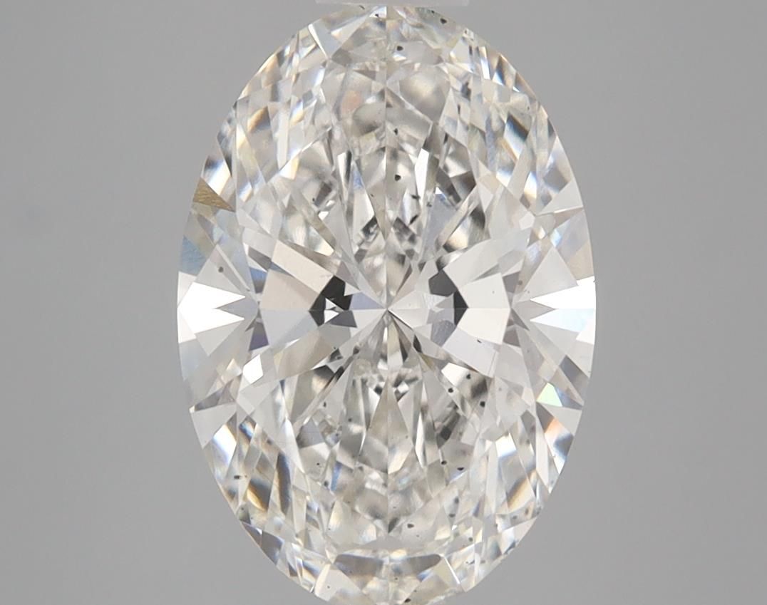 3.05 Carat G-SI1 Oval Lab Diamond