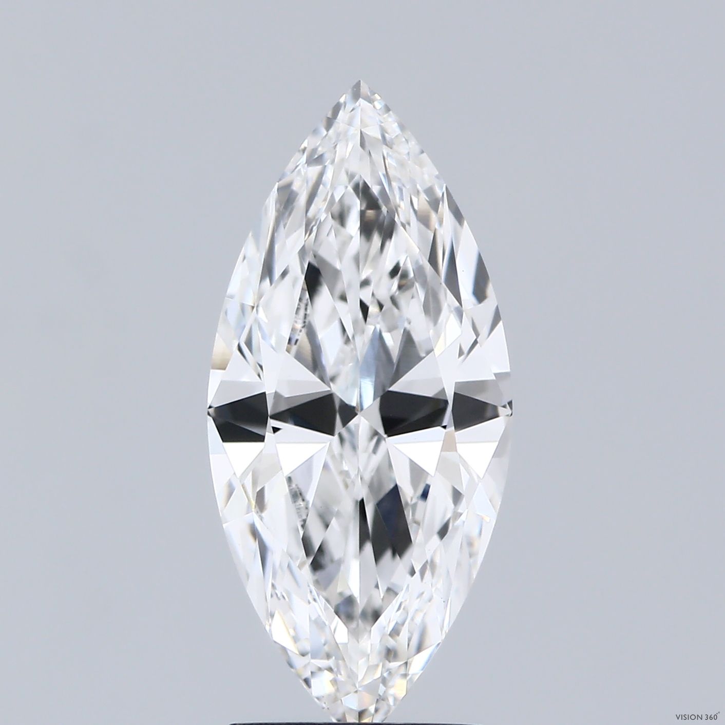 2.54 Carat F-VVS2 Marquise Lab Diamond