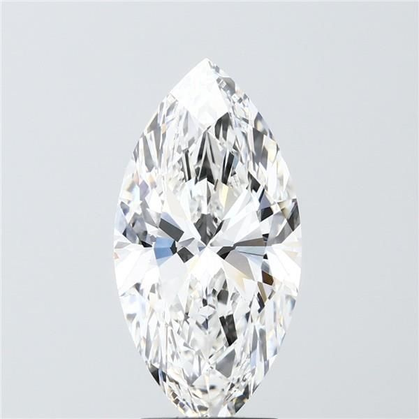 3.52 Carat F-VVS2 Marquise Lab Diamond