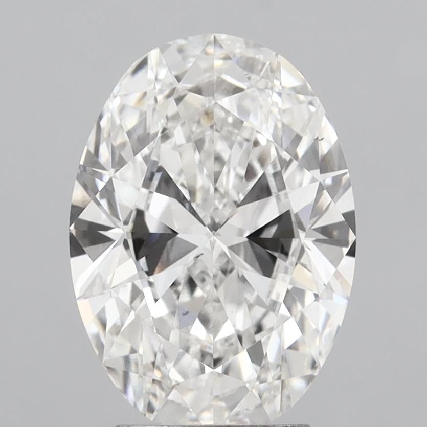 3.71 Carat E-VS1 Oval Lab Diamond