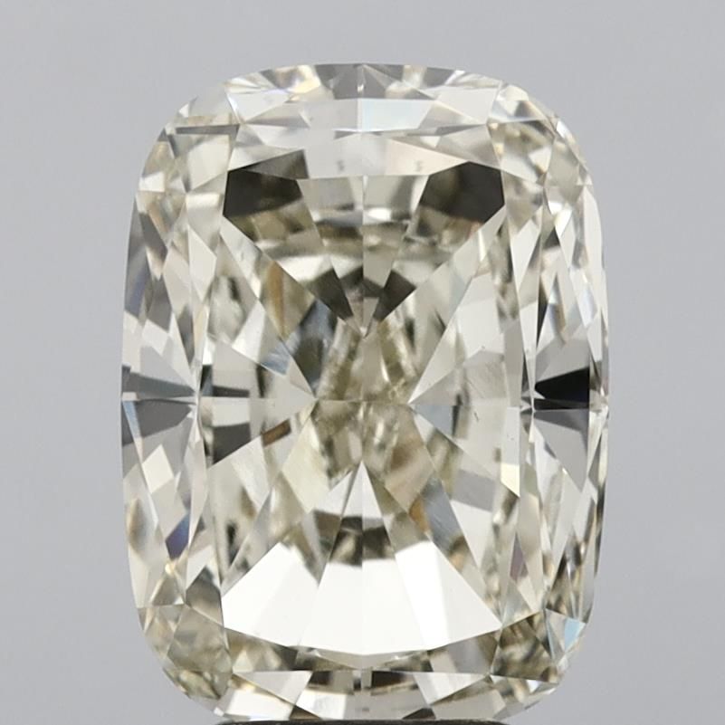 5.11 Carat Cushion Cut Fancy Yellow