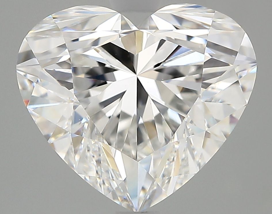 3.85 Carat E-VVS2 Heart Lab Diamond