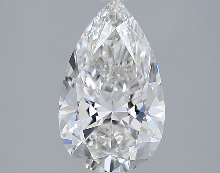 2.00 Carat E-VVS2 Pear Lab Diamond