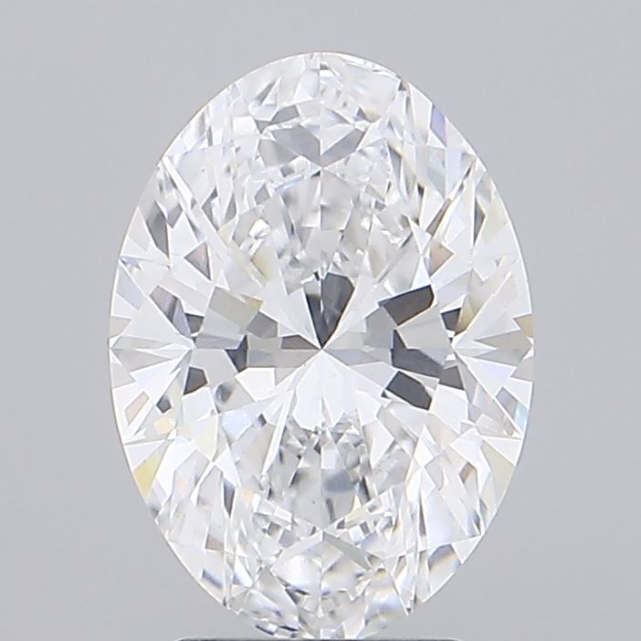 3.05 Carat D-VVS2 Oval Lab Diamond