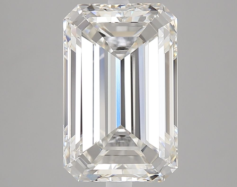 4.73 Carat F-VVS1 Emerald Lab Diamond