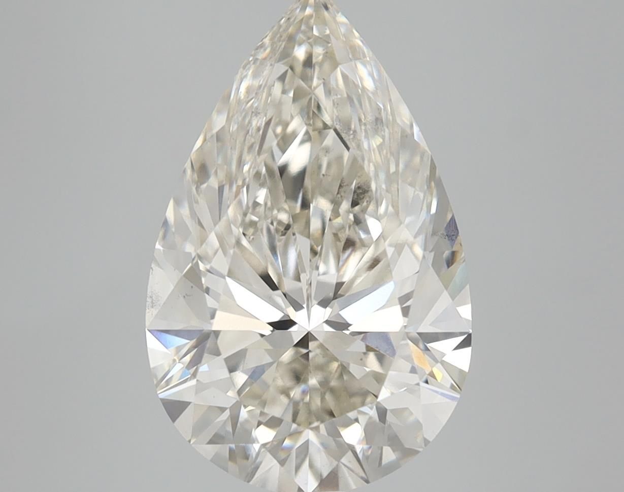 4.12 Carat I-VS2 Pear Lab Diamond