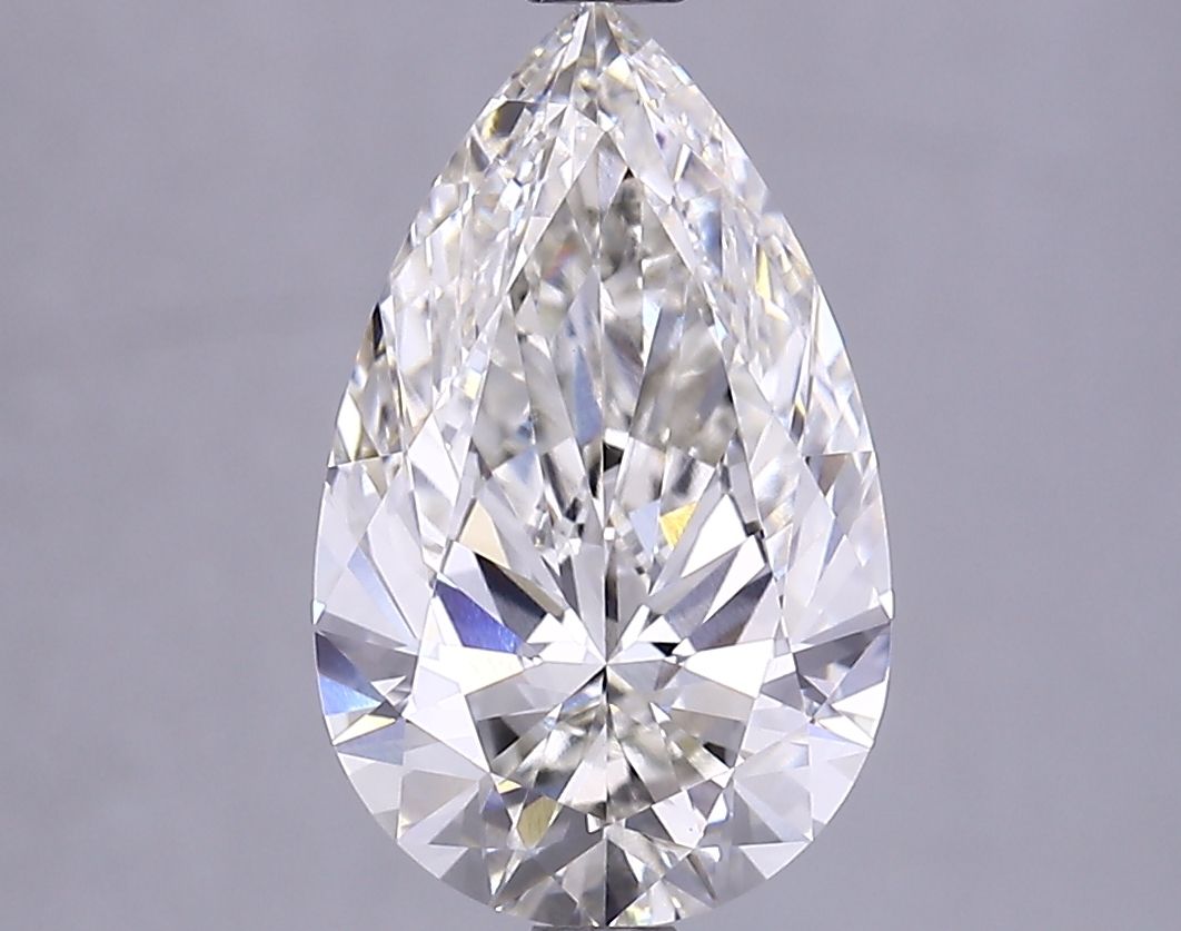2.44 Carat G-VVS2 Pear Lab Diamond